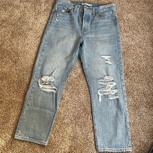 Levi Wedgie Straight—only worn twice!